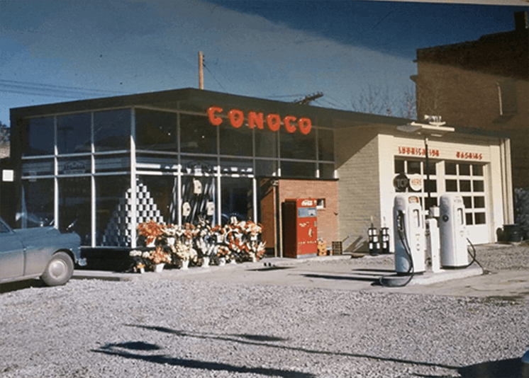 A picture of what was once Ernie’s Conoco Triangle
