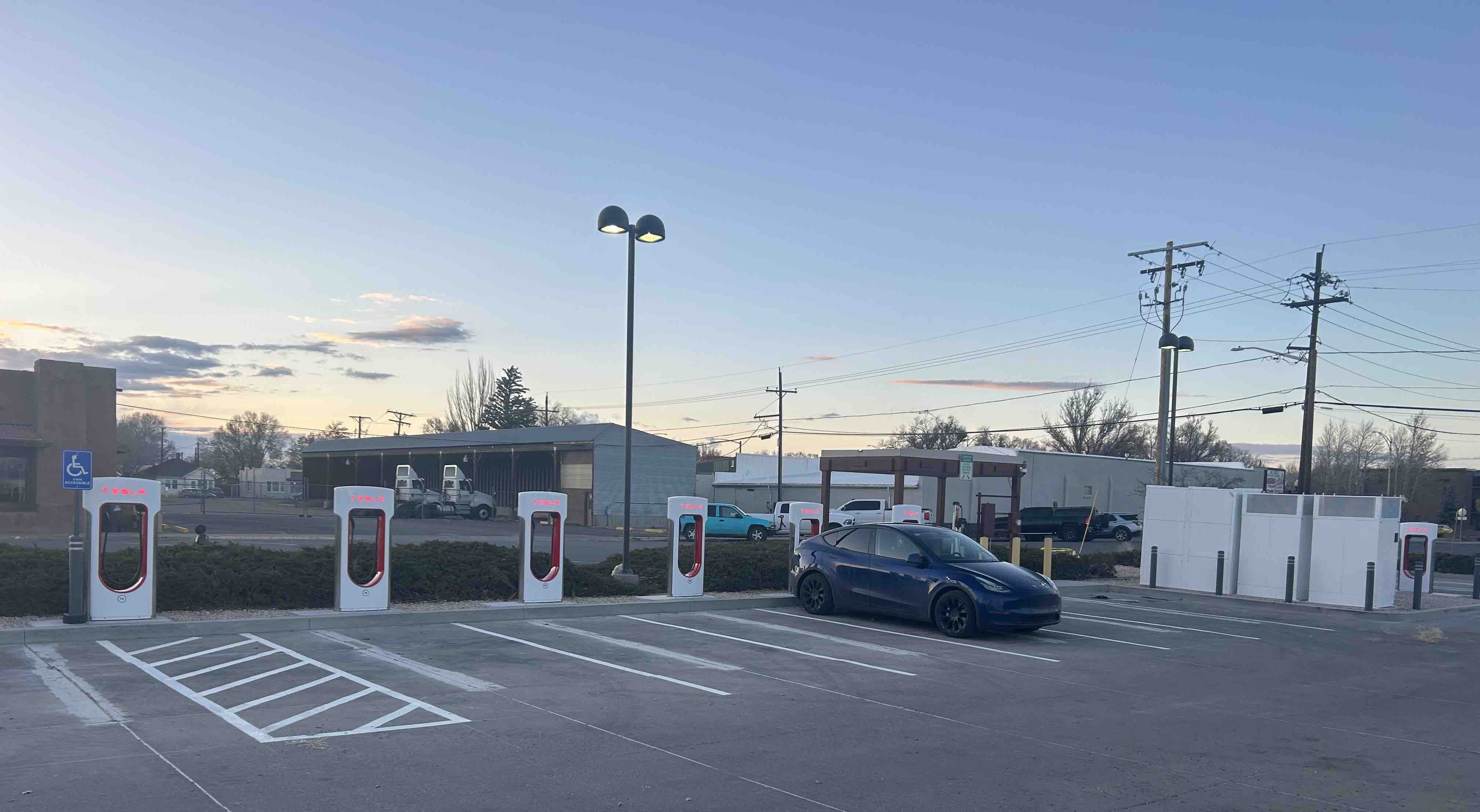 Tesla Charging Station in Alamosa